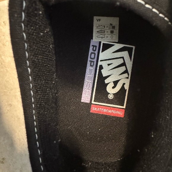 Vans Black and White Skate Shoes - Picture 4 of 7